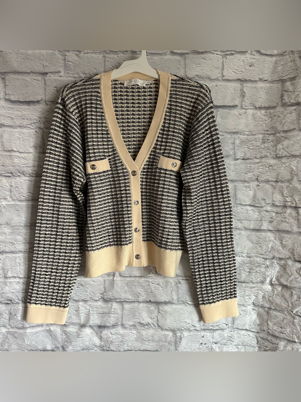PREOWNED ASTR THE LABLE ANTHROPOLOGIE BUTTON FRONT CARDIGAM SWEATER WOMENS XL